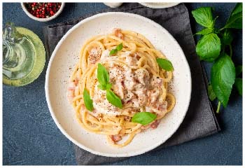 Carbonara pasta